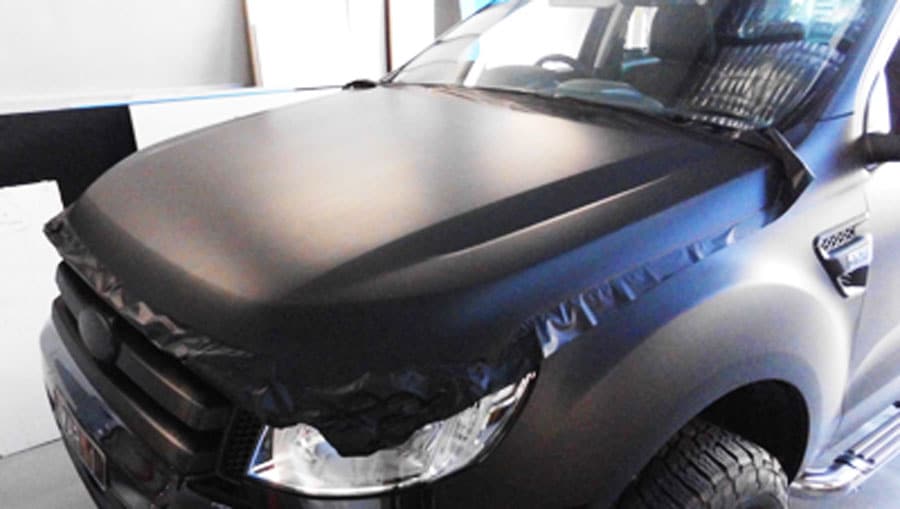black car wrapping in sydney
