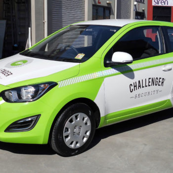 challenger security car wrapping sydney
