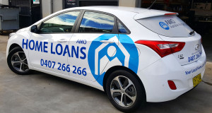AMO home loan car wrapping