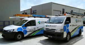 Electrical Van Wrap and signage sydney