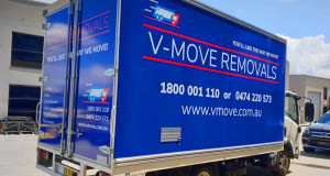 Removalist truck signage