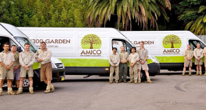 van fleet signage for amico garden managers