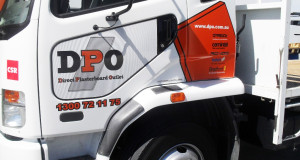 affordable truck signage for DPO sydney