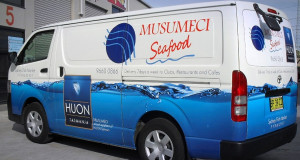 business van signage and graphics
